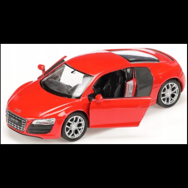 008805 Kovový model auta - Nex 1:34 - 2009 Audi R8 Coupé V10 Červená