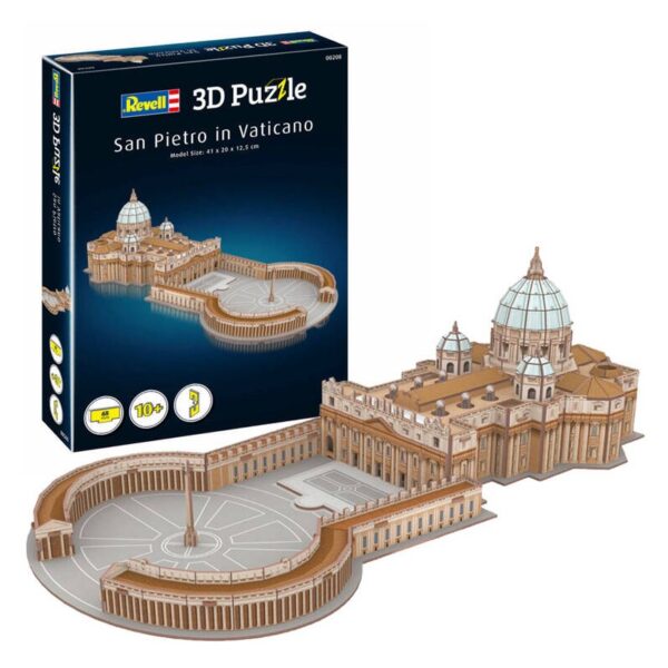 ZA5435 DR 3D puzzle - Bazilika sv.Petra ve Vatikánu