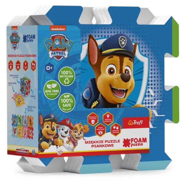 61614 Pěnové puzzle na zem 8ks - Paw Patrol