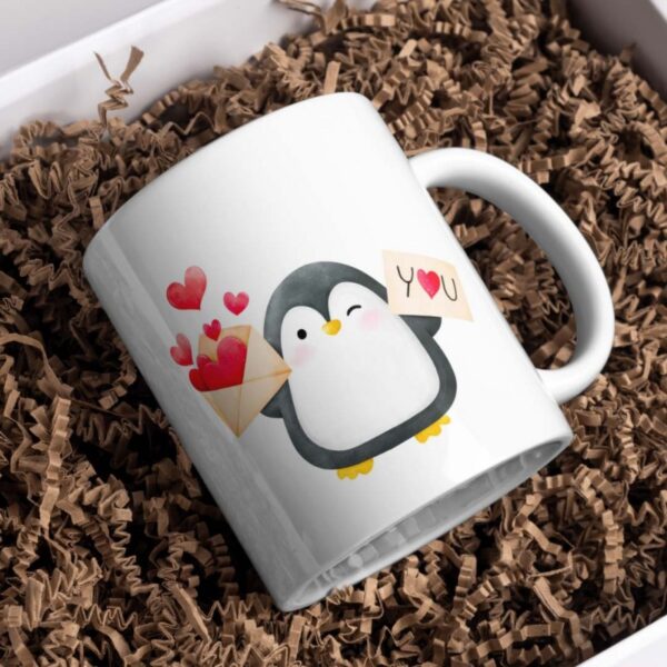 KH5-13 DR Hrnek - Love pinguin 330ml