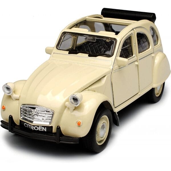 008805 Kovový model auta - Nex 1:34 - Citroën 2CV (Open Top) Béžová