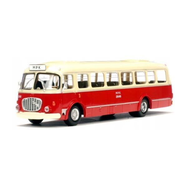 028999 DR Kovový model autobusu Jelcz 272 MEX -1:43 - MPK 2648 Modrá