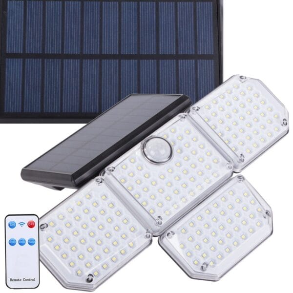 12322 Solar lampa 181 LED - Se senzorem pohybu